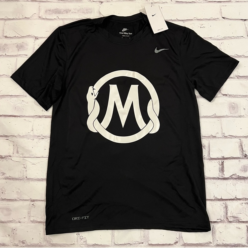 Nike Mamba Sports Academy Medium 2XL Kobe Bryant Mens Black T Shirt Dri Fit - Picture 5 of 6